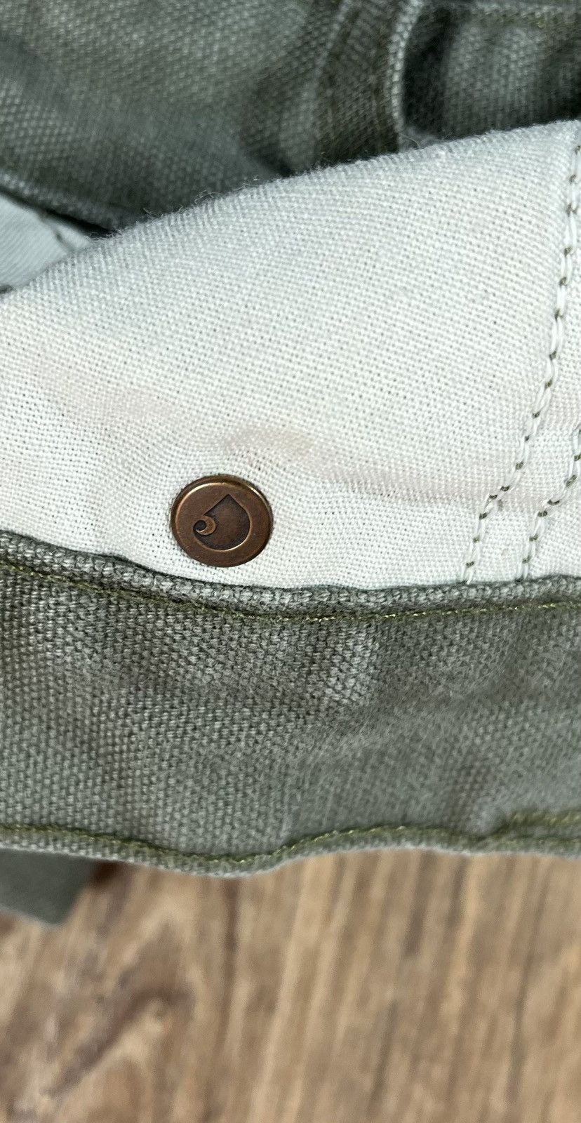 Carhartt Vintage Carhartt Green Double Knee Workwear Carpenter Pants Size US 38 / EU 54 - 9 Thumbnail