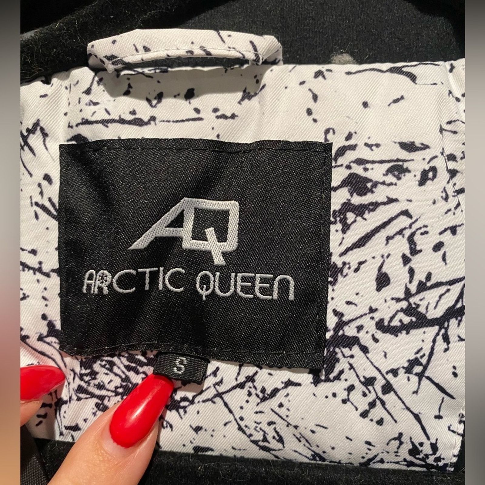 Other Arctic Queen Ski Snow White Black Jacket Small Size S / US 4 / IT 40 - 5 Thumbnail