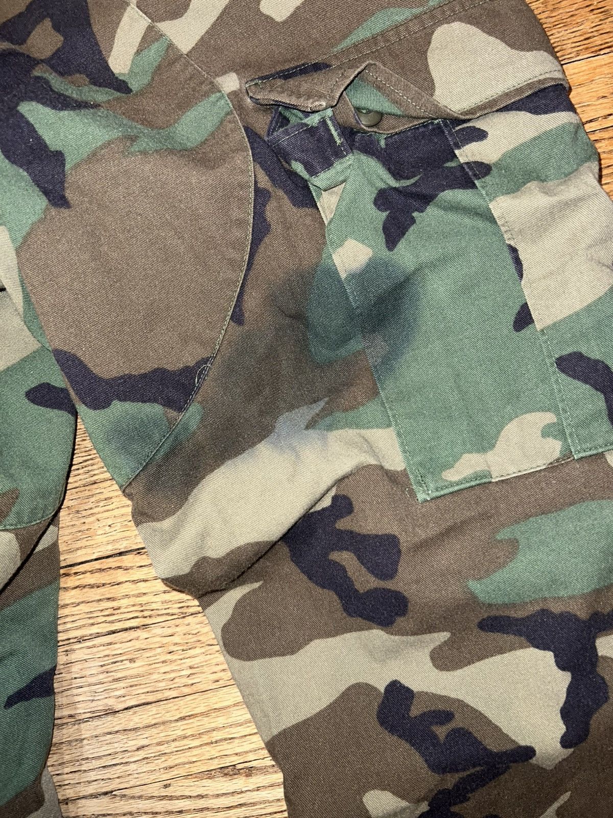 Other Vintage Military Woodland Camo Cargo Pants Size US 31 - 6 Thumbnail