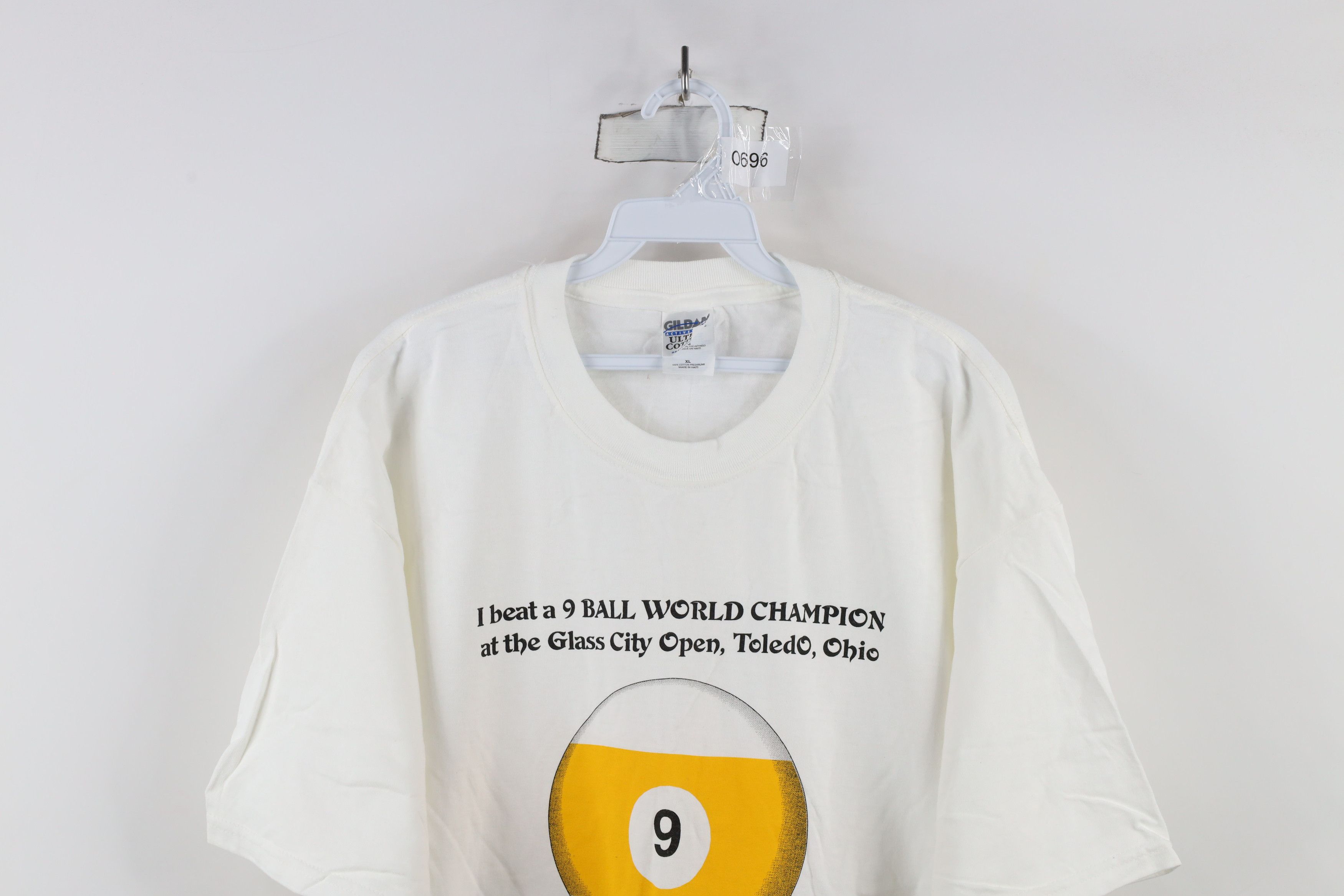 Vintage Vintage 2002 World Champion Glass City Open T-Shirt White Size US XL / EU 56 / 4 - 2 Thumbnail