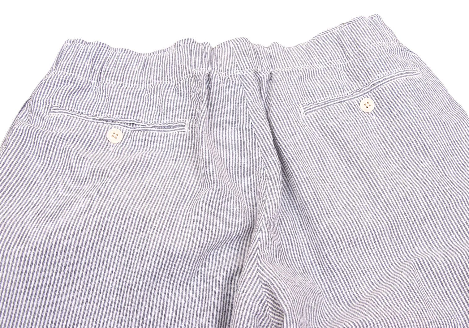 Engineered Garments Stripe Elastic Waist Pants in White Gray Size M Size US 34 / EU 50 - 12 Thumbnail