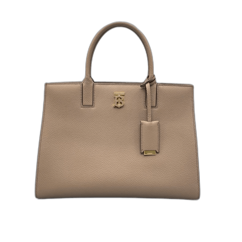 Burberry Frances Tote Bag In Beige, Women's