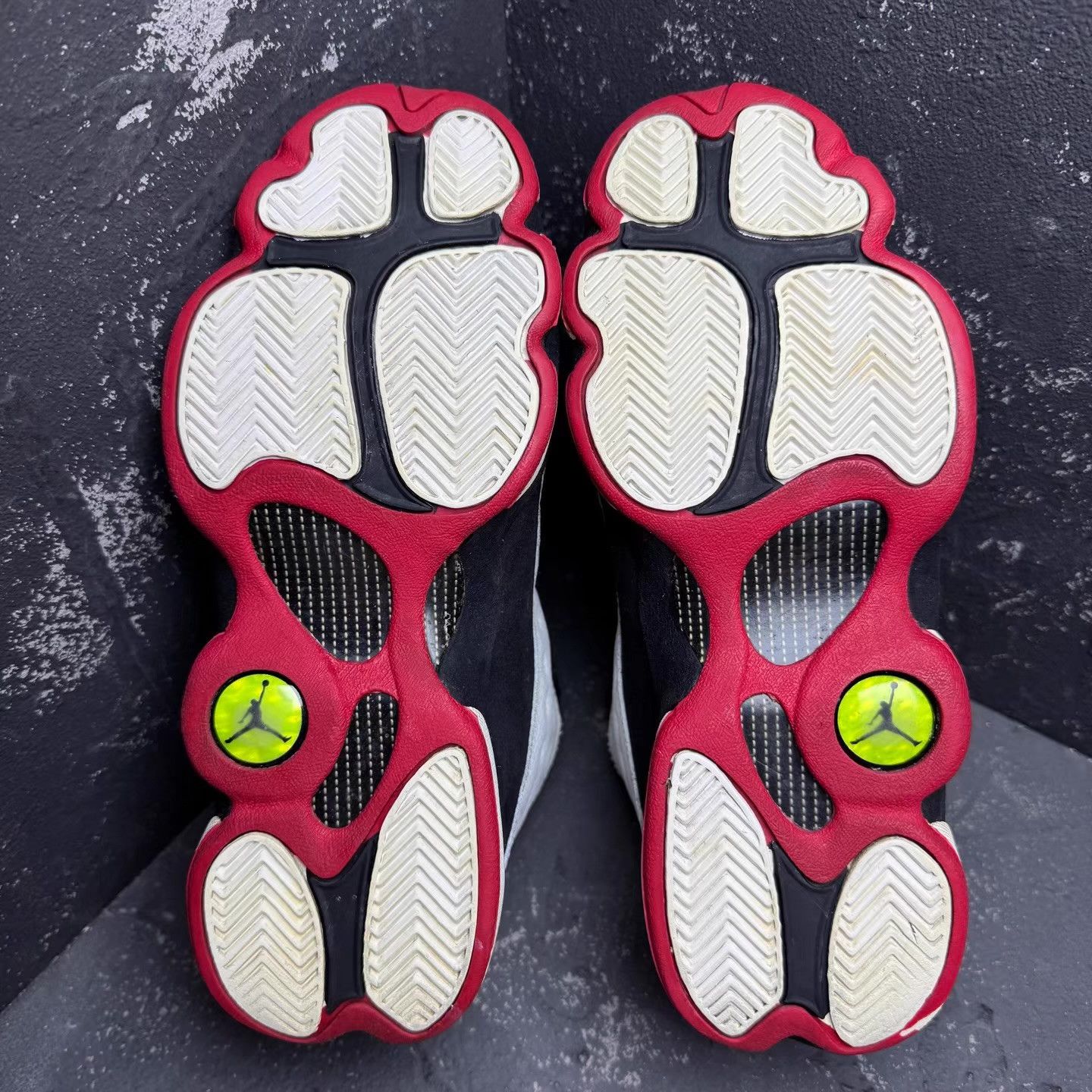 Nike Air Jordan 13 Black & White Panda Q10 Size US 8.5 / IT 38.5 - 3 Thumbnail