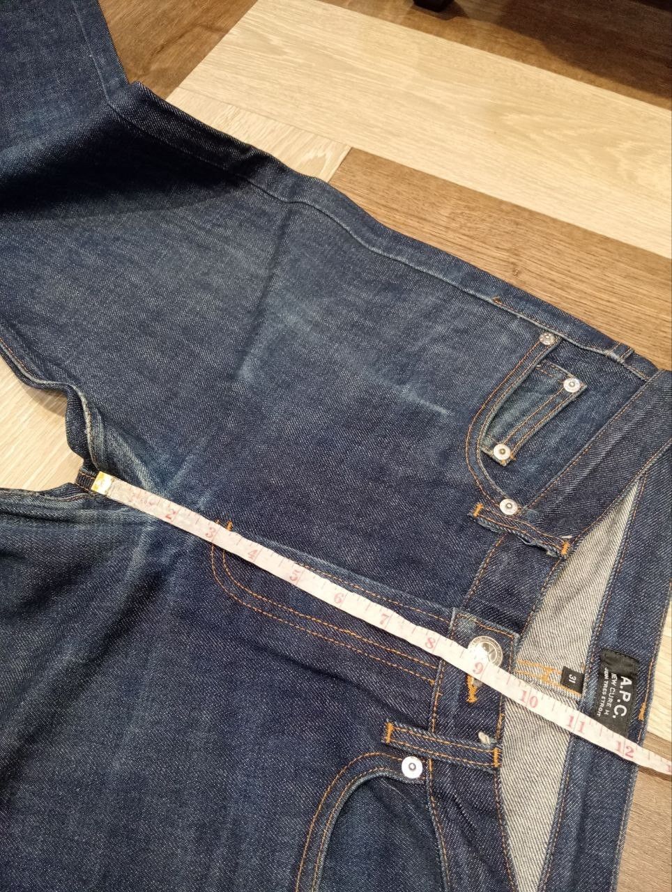 A.P.C. A.P.C NEW CURE H INDIGO DENIM PANTS Size US 31 - 11 Thumbnail