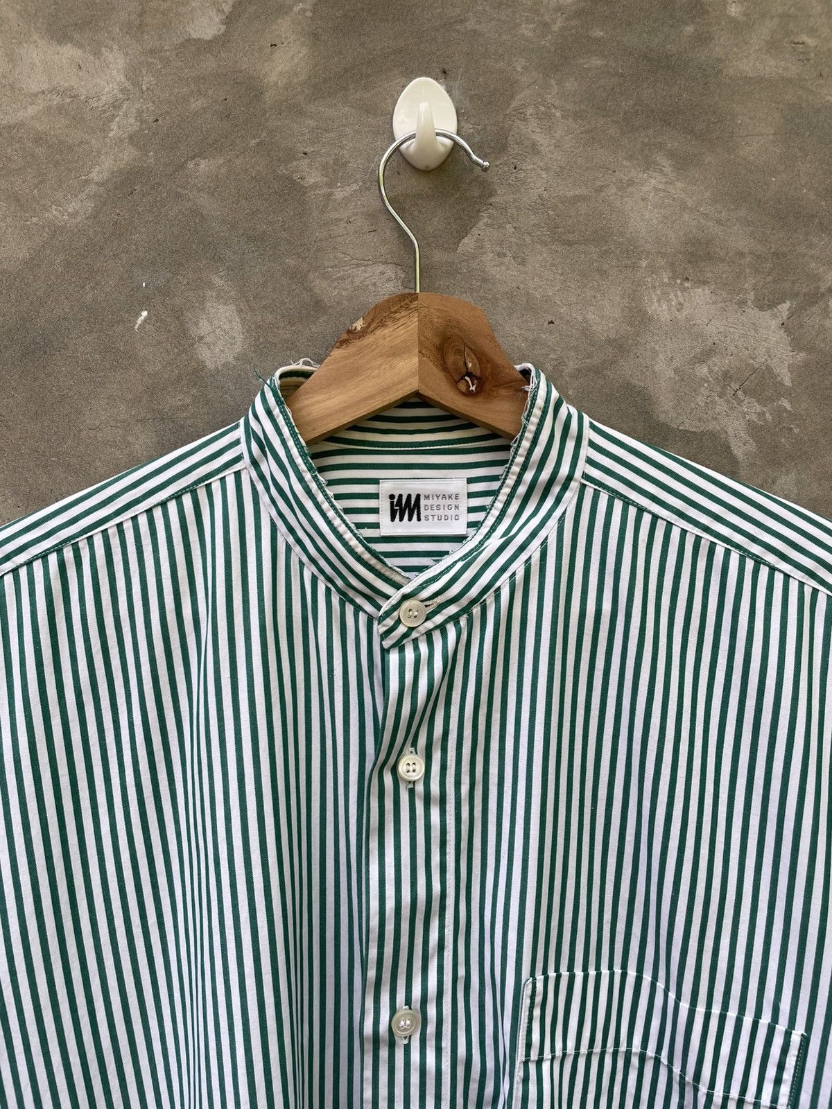 Issey Miyake Striped Design Shirt