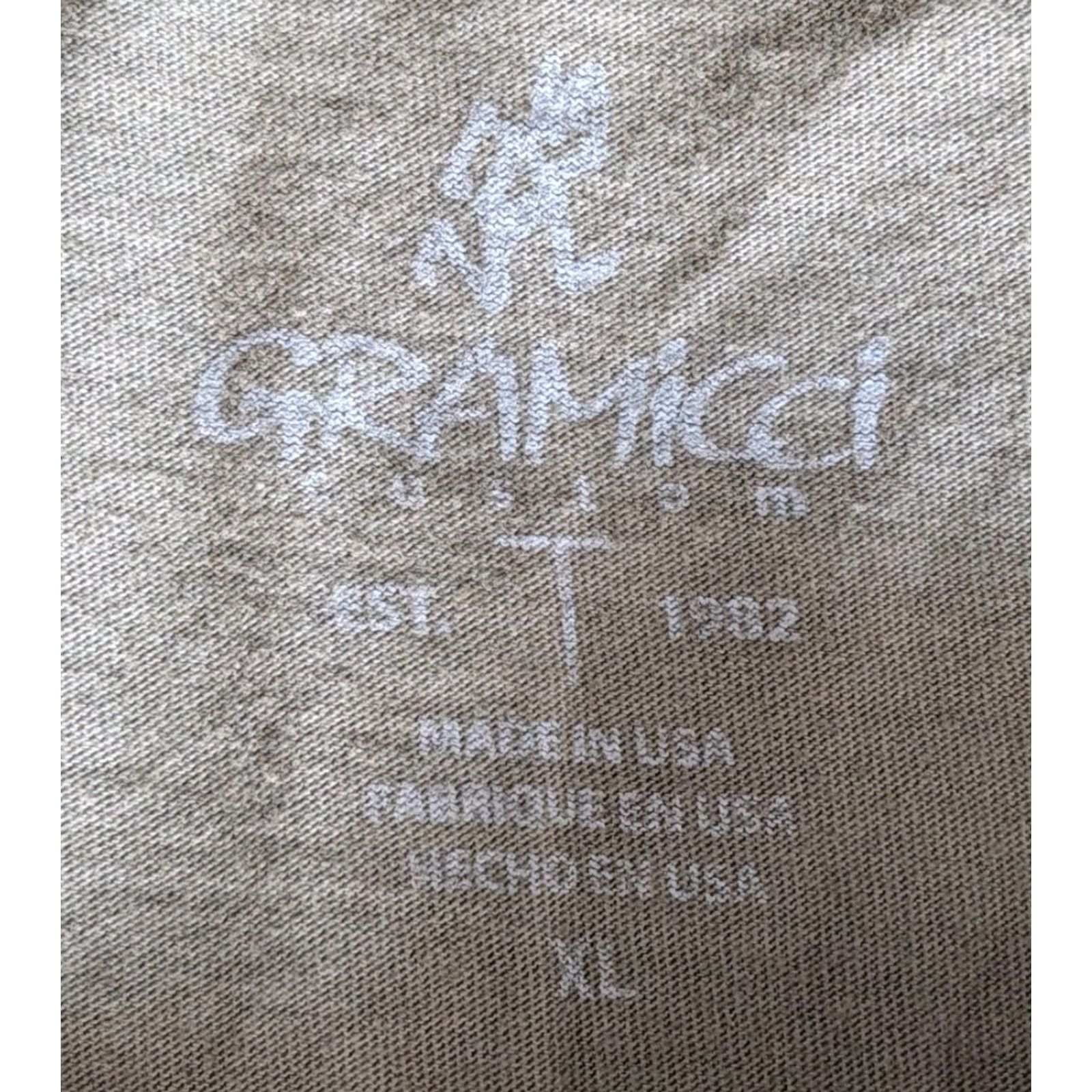 Gramicci Gramicci Shirt Men XL Green Short Sleeve Crew Neck 100% Organic Cotton Graphic Print USA 90s Outdoor Vintage-Inspired Size US XL / EU 56 / 4 - 5 Thumbnail