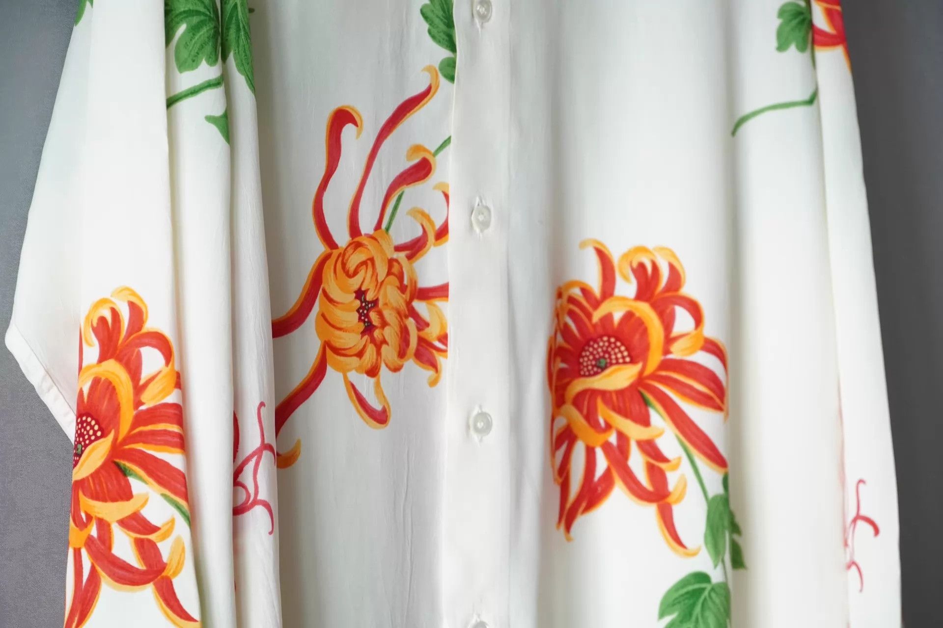 Yohji Yamamoto Yohji Yamamoto 96SS Higanbana Flower & Boy Shirt M Size US M / EU 48-50 / 2 - 5 Thumbnail