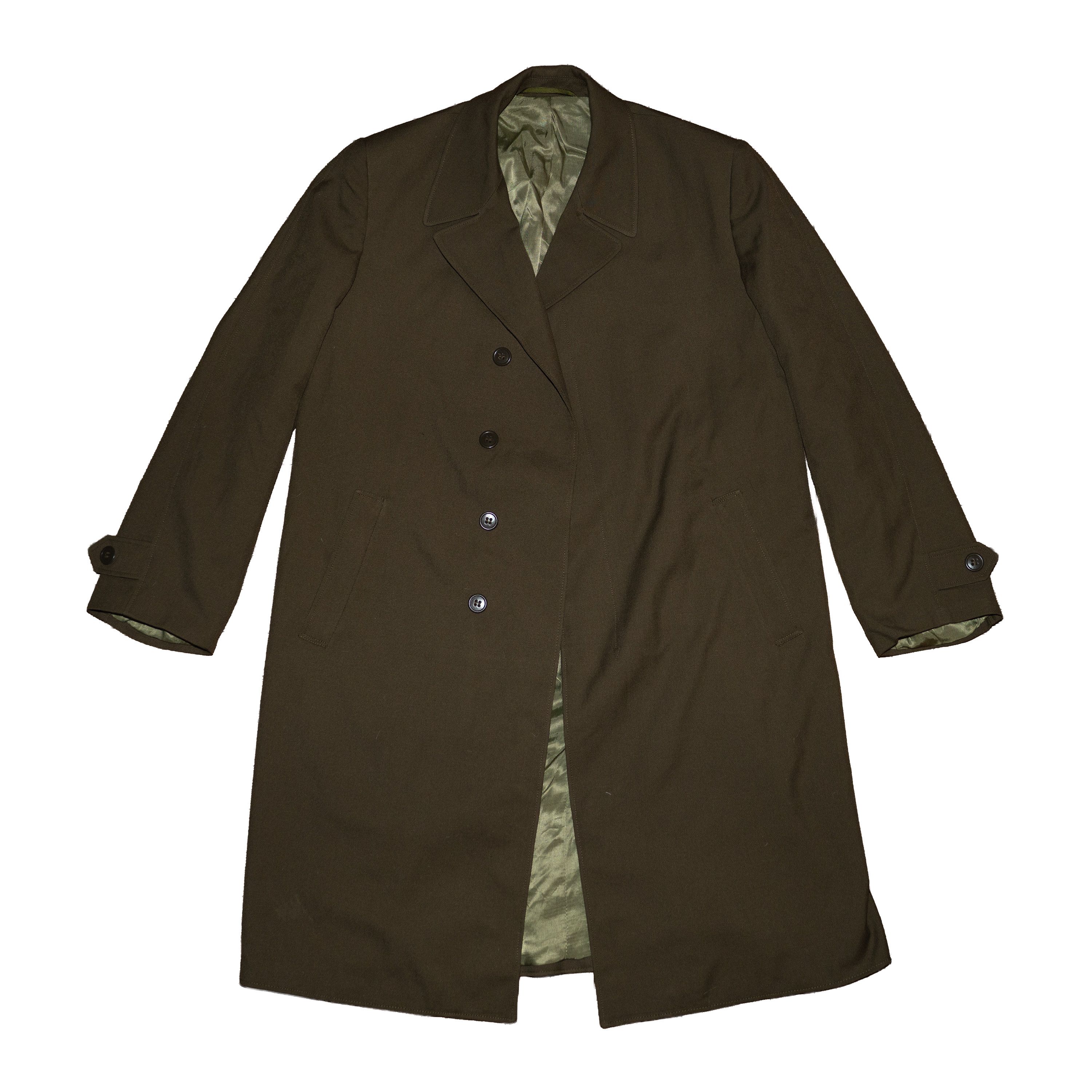 Vintage Vintage Soviet Era wool trench coat Size US L / EU 52-54 / 3 - 1 Thumbnail