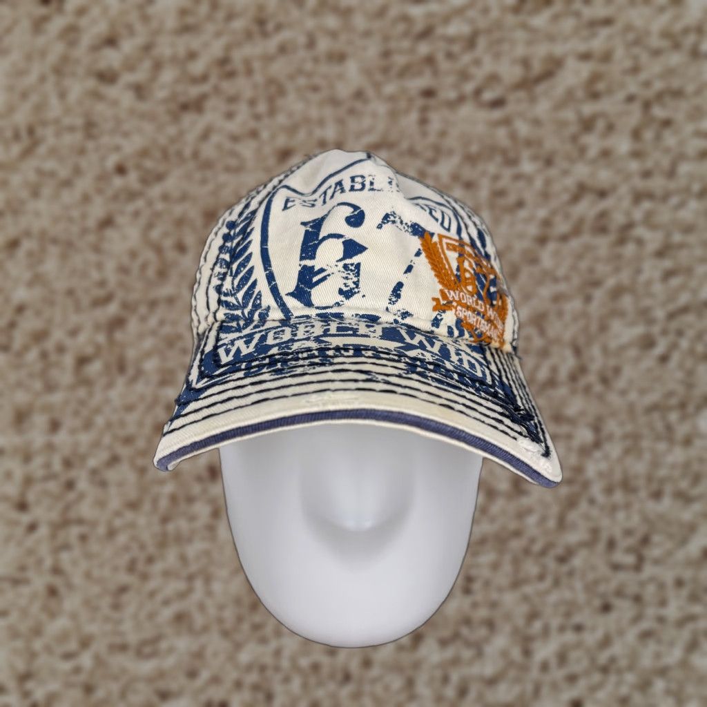 Vintage Sportsman Hat Cap Strap Back Mens Beige Size ONE SIZE - 1 Thumbnail