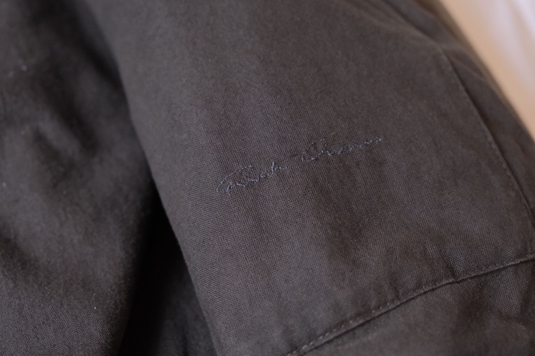 Rick Owens Rick Owens Flight Bomber MA-1 Padded Army Bomber Sz 46 Size US S / EU 44-46 / 1 - 5 Thumbnail
