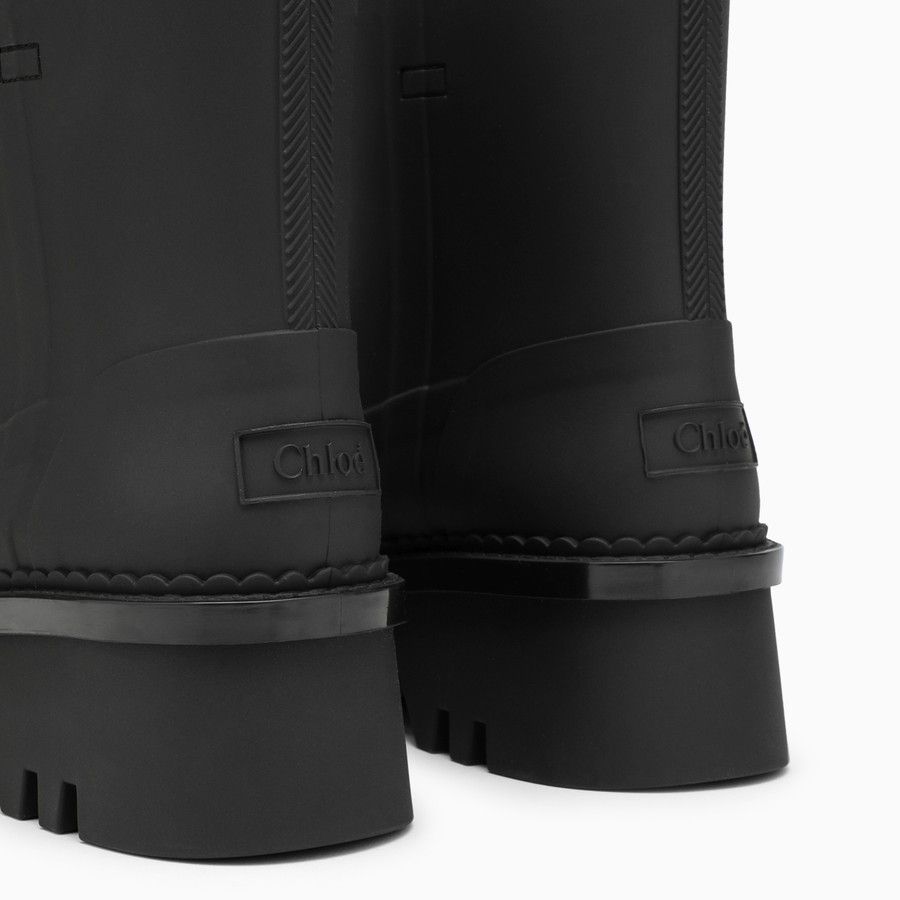 Chloe o1d2blof0824 Waterproof Ankle Boots in Black Size US 6 / IT 36 - 2 Thumbnail