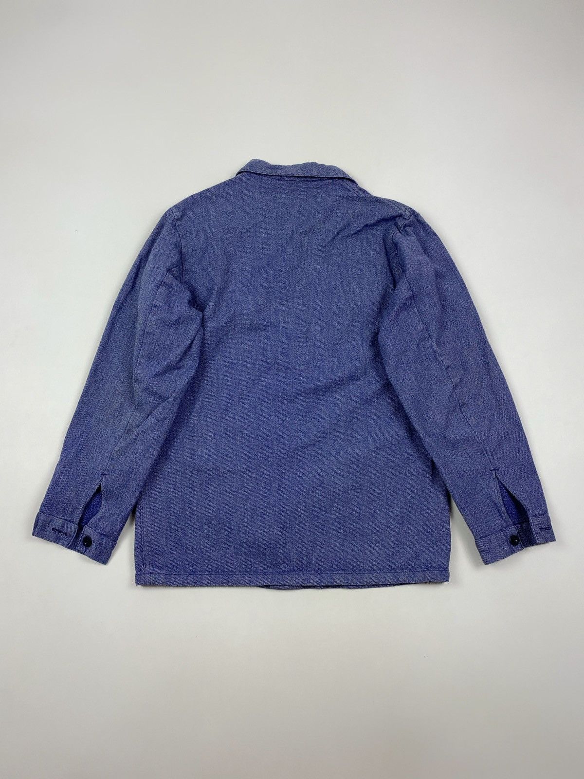 Vintage 1980’s Vintage Sun Faded Spilag Chore Work Jacket Size US M / EU 48-50 / 2 - 9 Thumbnail