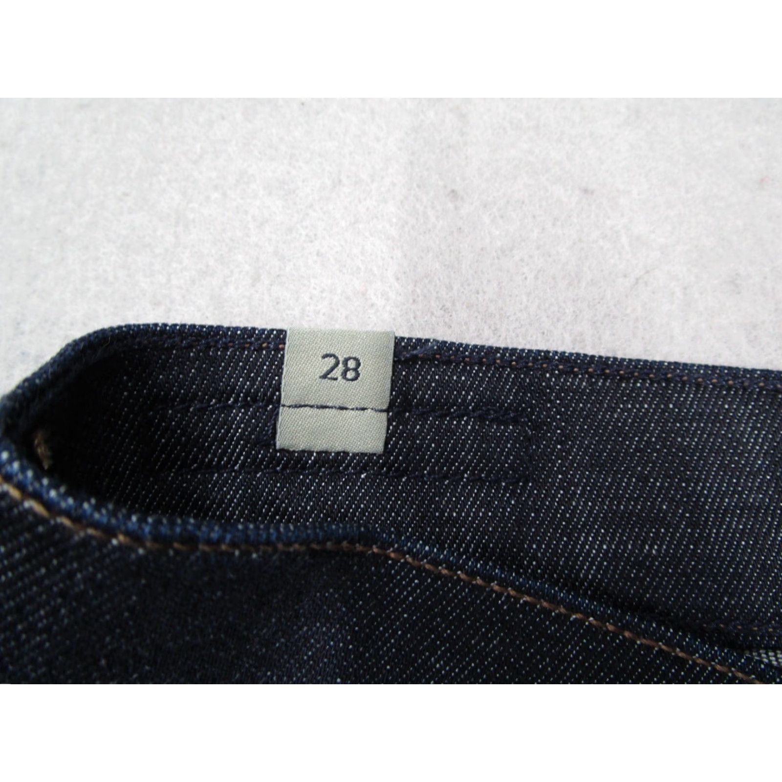 Citizens Of Humanity Citizens of Humanity Jeans Womens Agnes Mid Rise Slim Straight Blue 28 Regular Denim - 31x24 Slimming Pockets Belt Loops Logo USA JW90 Size 28" / US 6 / IT 42 - 4 Thumbnail