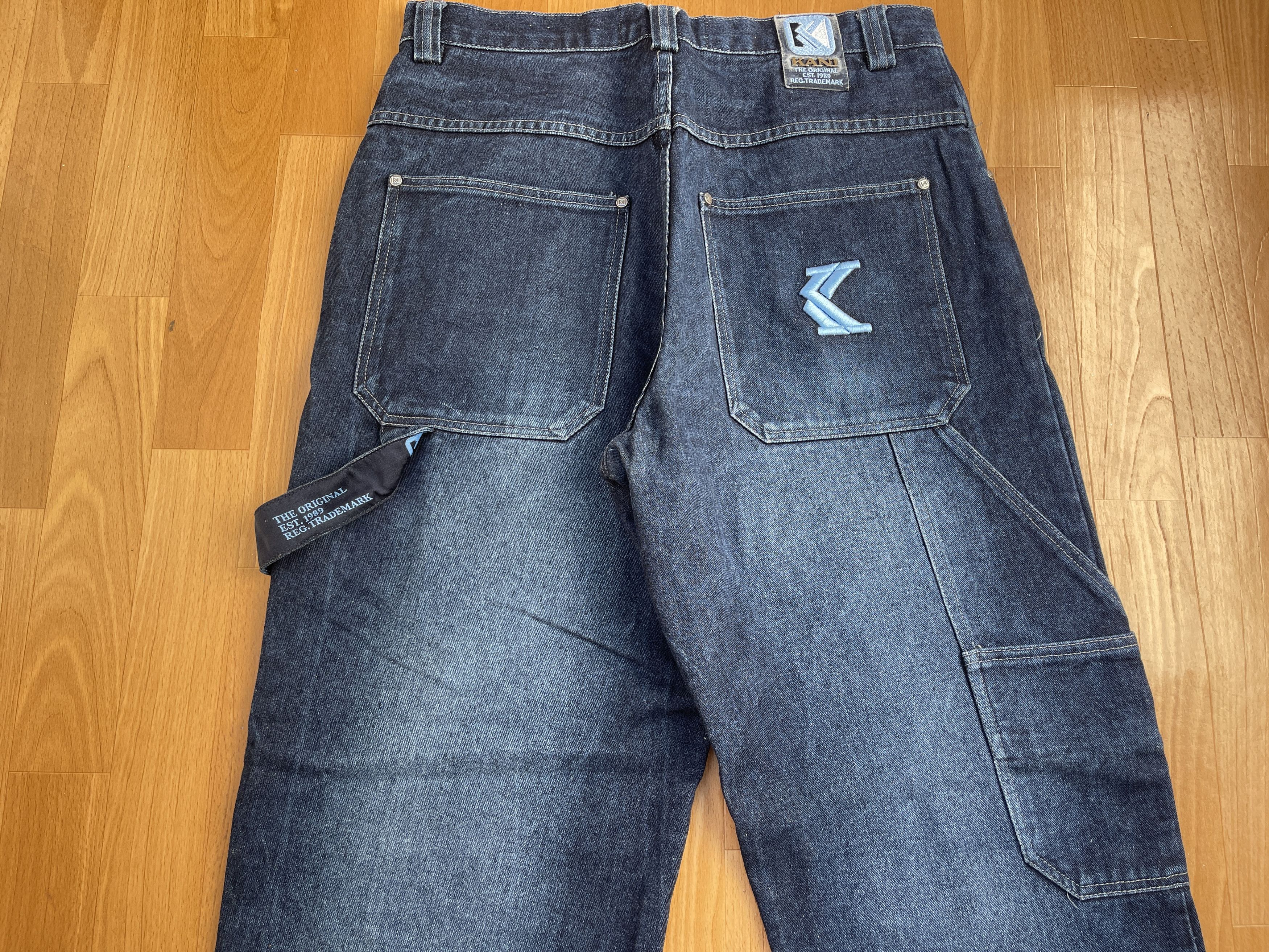 Karl Kani KARL KANI jeans, baggy, vintage Kani jeans, 90s hip hop W 32 Size US 32 / EU 48 - 4 Thumbnail