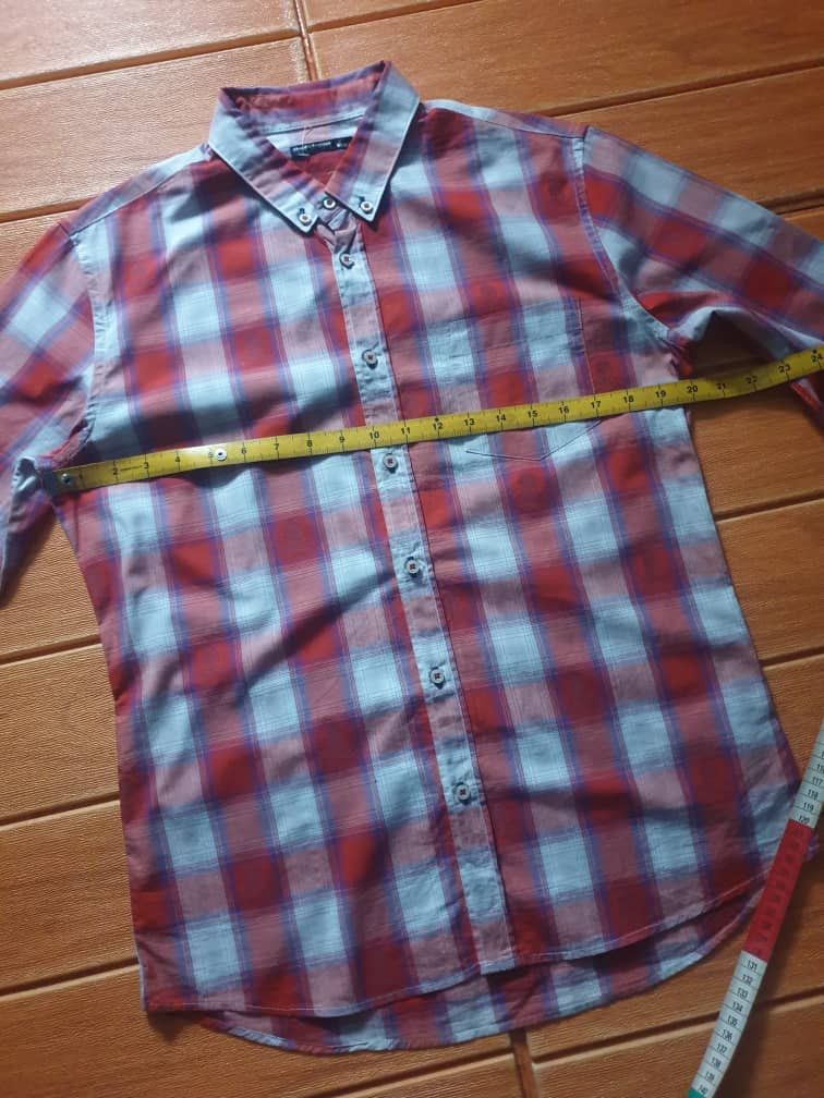 Japanese Brand 💥Custom Culture Skull Checkered Shirt Size US M / EU 48-50 / 2 - 7 Thumbnail