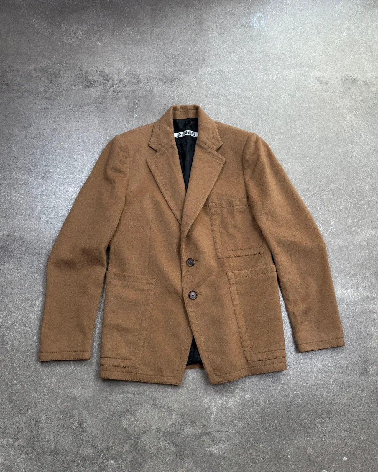 Dirk Bikkembergs Dirk Bikkembergs blazer wool archive avant garde 90s 1990s Size US M / EU 48-50 / 2 - 1 Thumbnail