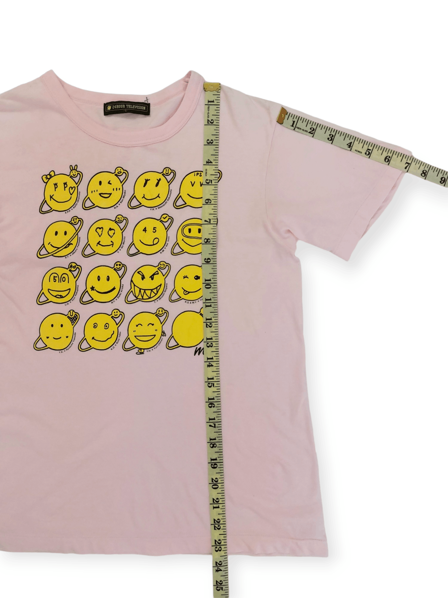 Japanese Brand 24 Hour Television Japan Takashi Murakami Smiley Size S / US 4 / IT 40 - 9 Thumbnail