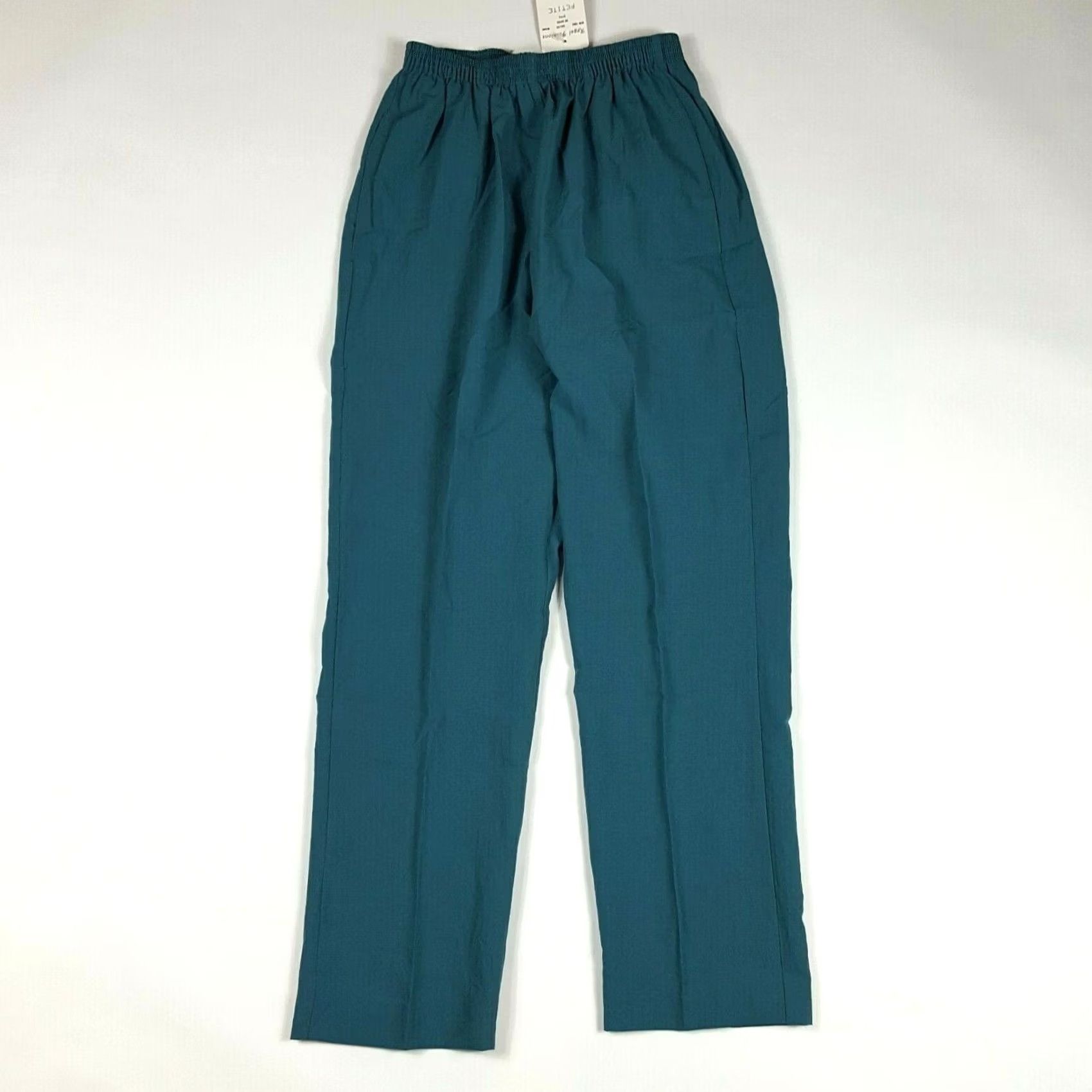 Vintage VINTAGE Regal Green Lightweight Women's Size 6 Petite Relaxed Pants Outdoor Golf 80s 90s Shaped Pockets Lounge Recreational Mens Womens Size 28" / US 6 / IT 42 - 2 Thumbnail