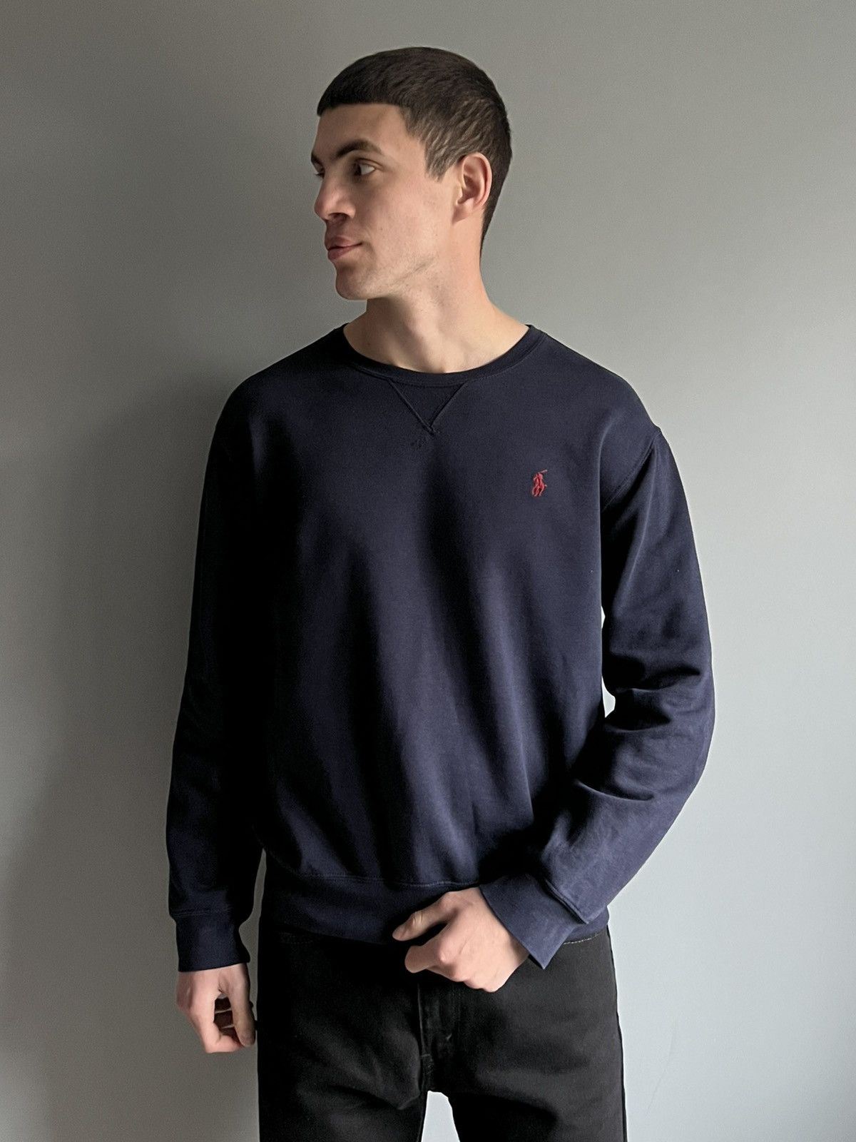 Polo Ralph Lauren × Vintage Vintage Ralph Lauren Polo Sweatshirt Size US L / EU 52-54 / 3 - 2 Thumbnail