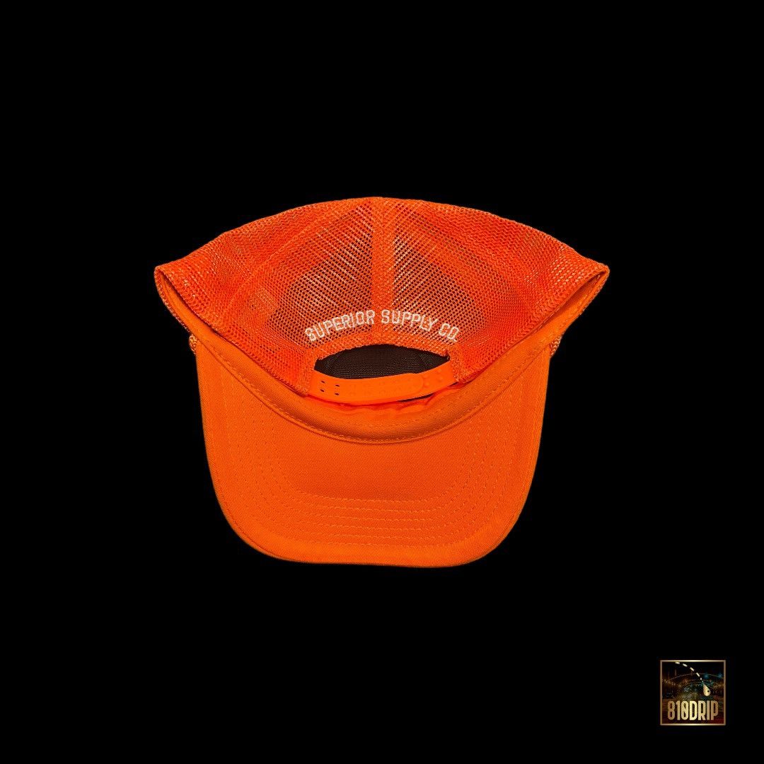Vlone Unreleased Vlone Farms Hat (Orange) Size ONE SIZE - 2 Thumbnail