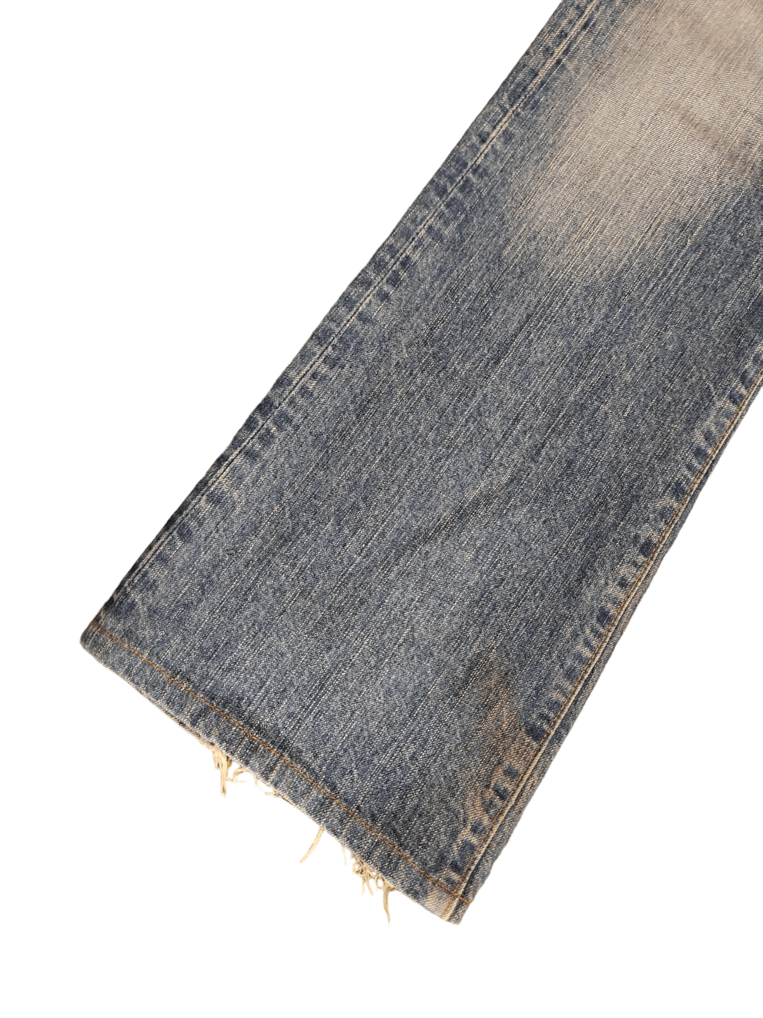 Edwin Flare Jeans Edwin Clawmark Faded Denim Bootcut 1990s Size US 33 - 9 Thumbnail