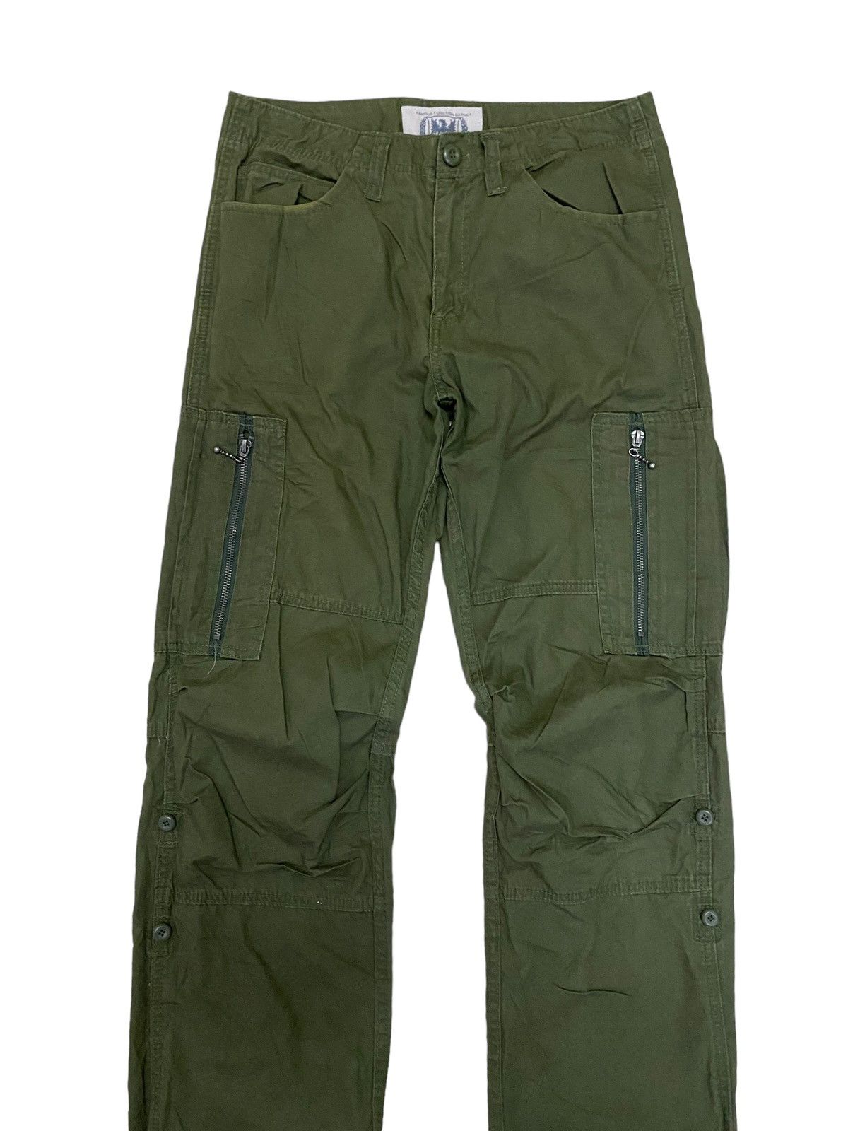 Japanese Brand 💥Japanese designer Brand Military Green Cargo Size US 30 / EU 46 - 5 Thumbnail