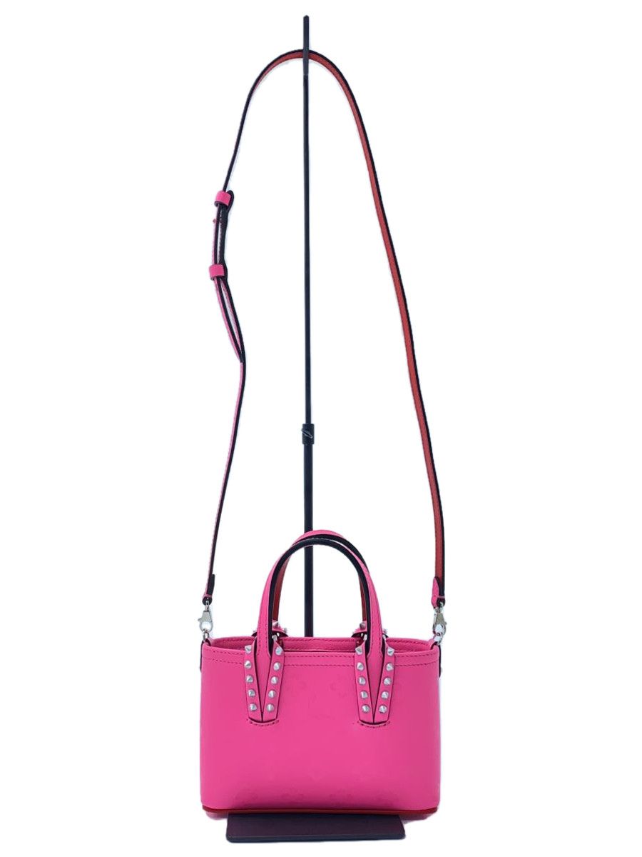 image of Christian Louboutin Shoulder Bag Leather Pink, Women's
