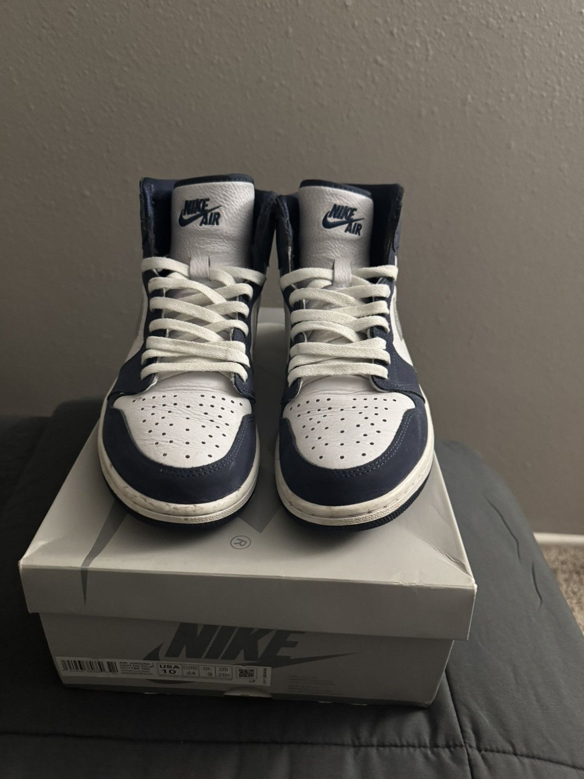 Jordan Brand Air Jordan 1 Retro High CO.JP - Midnight Navy Size US 10 / EU 43 - 5 Thumbnail