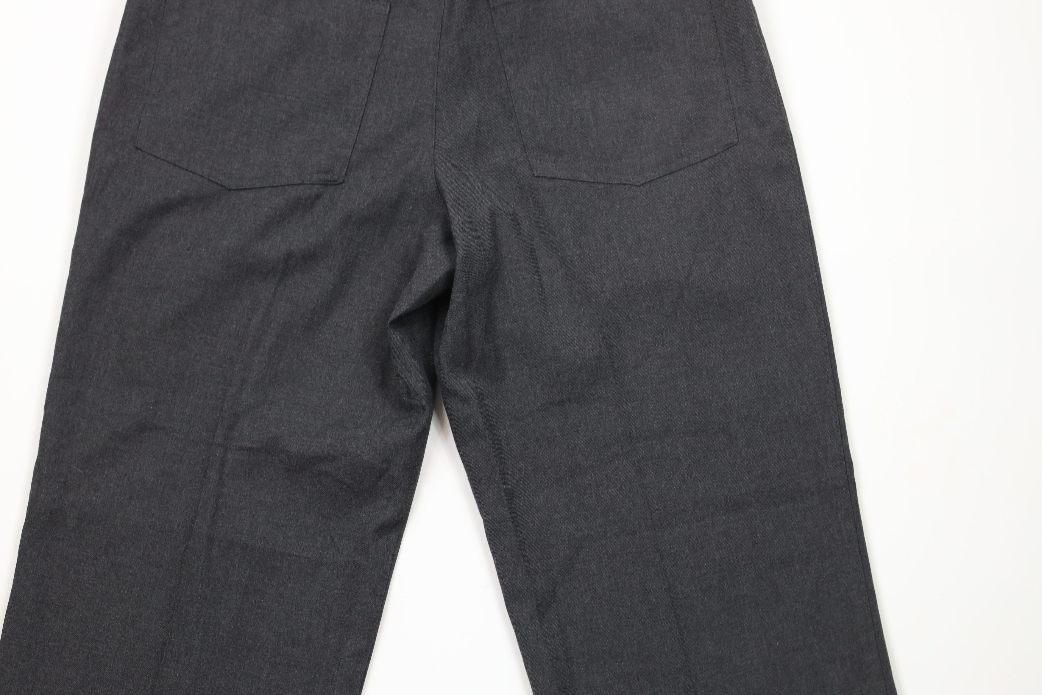 Vintage Vintage 90s Streetwear Relaxed Fit Chino Pants Trousers Gray Size US 32 / EU 48 - 10 Thumbnail