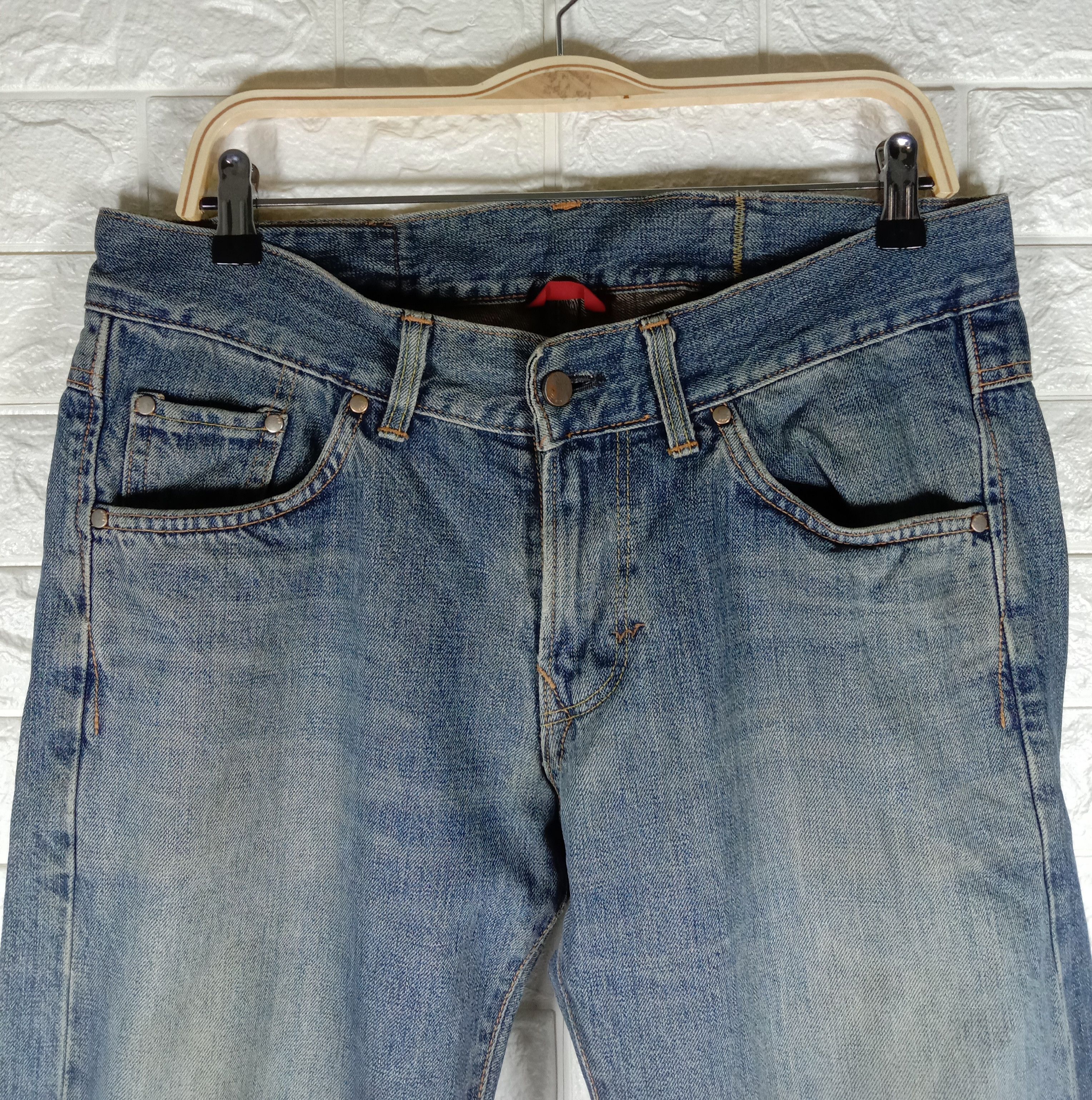 Edwin Vintage Edwin 503 Blue Wash Jeans Size US 33 - 6 Thumbnail