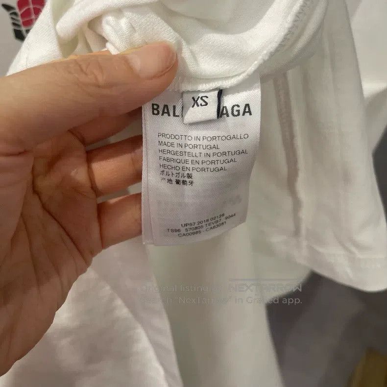 Balenciaga Balenciaga Gym Print Pattern Short Sleeve Size US XS / EU 42 / 0 - 3 Thumbnail
