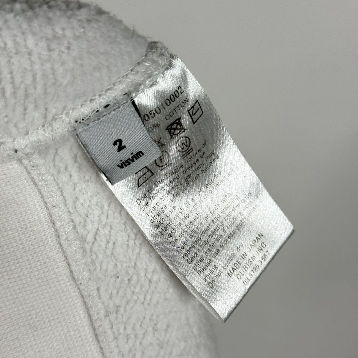 Visvim visvim SS17 Ivory Jumbo Hoodie P.O. Size US M / EU 48-50 / 2 - 3 Thumbnail