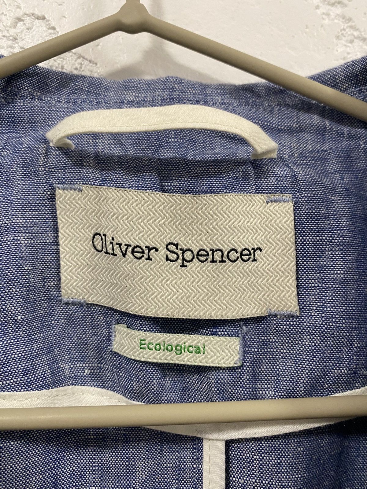 Oliver Spencer Oliver Spencer Lined Unlined Blazer Size 40 Made in Portugal Size 40R - 2 Thumbnail