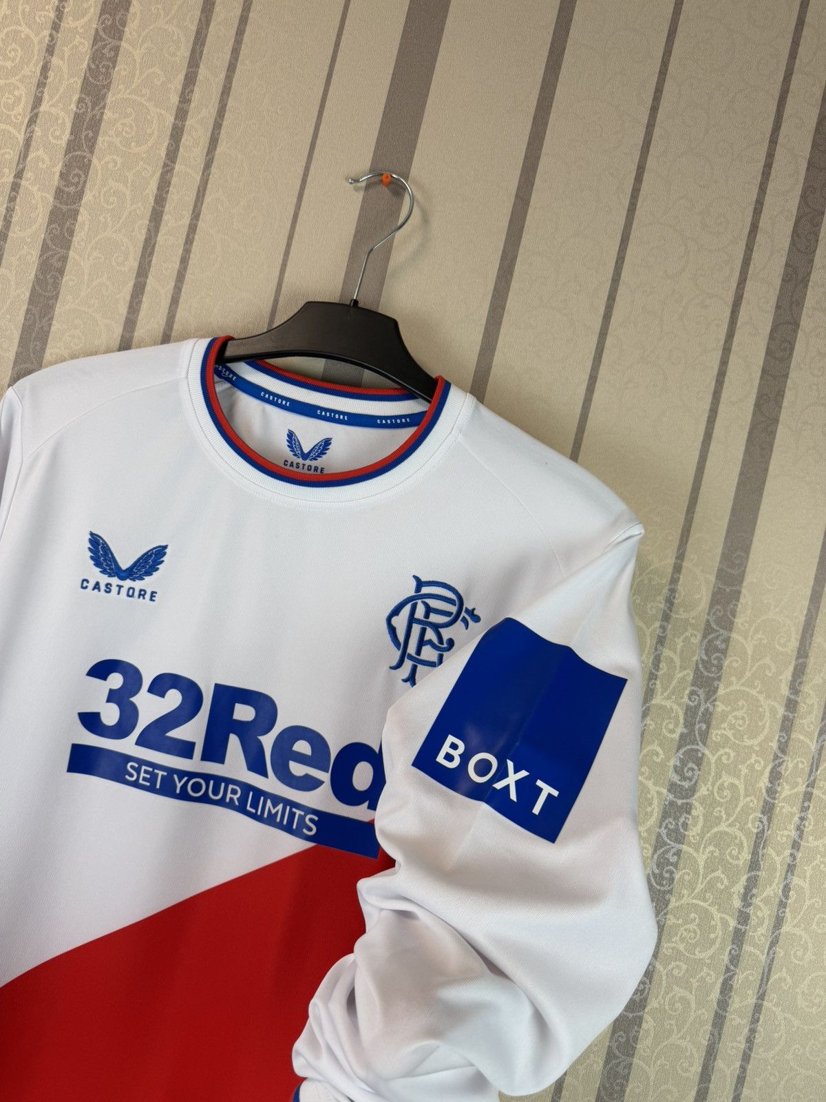 Castore Glasgow Rangers FC 2022/23 Long Sleeve Away Jersey-Size Xl Size US XL / EU 56 / 4 - 3 Thumbnail