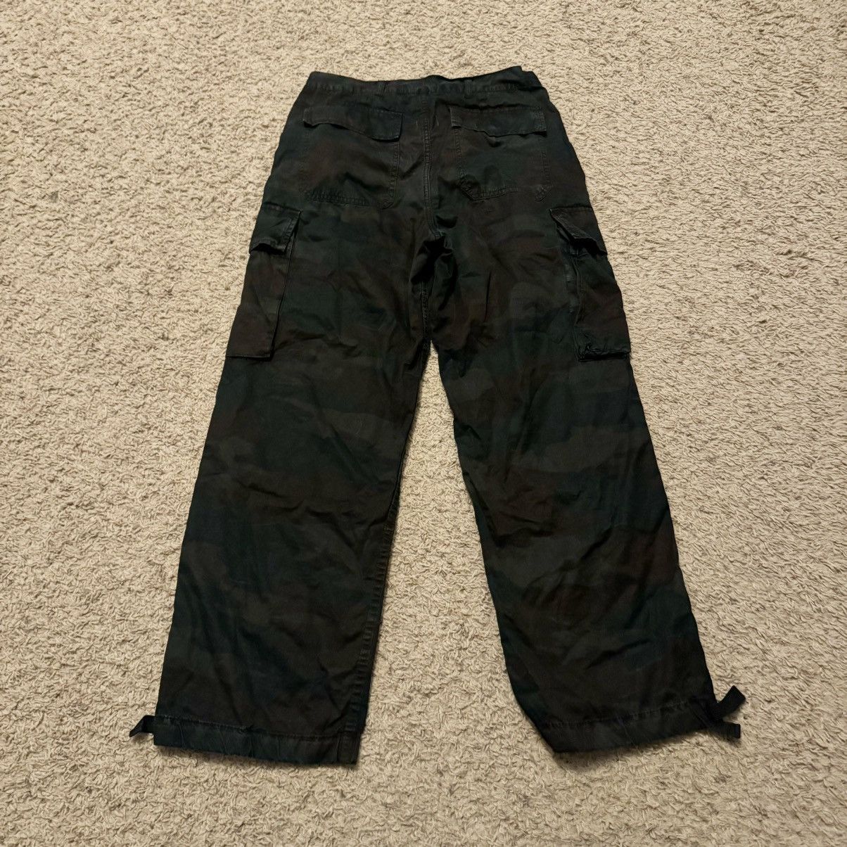 Vintage VINTAGE MILITARY CUSTOM DARK DYE CARGO PANTS! Size US 30 / EU 46 - 5 Thumbnail