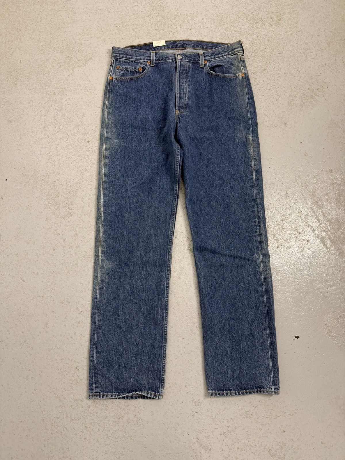 Levi's Vintage Clothing Vintage Levi’s Dead Stock 501 Jeans Size US 36 / EU 52 - 13 Thumbnail