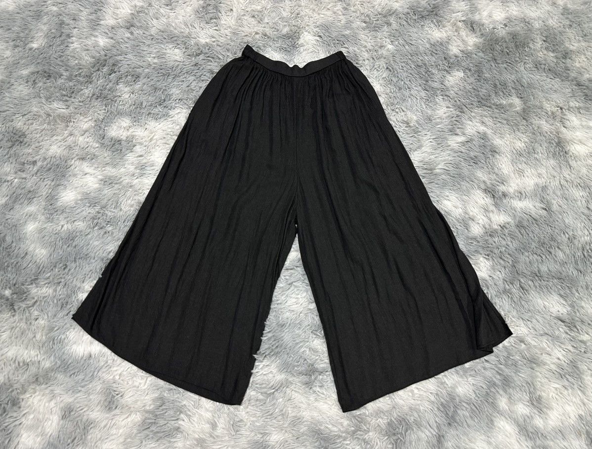 Japanese Brand 🔥Sick Y2K Japanese Flowing Wide Pants Yohji Yamamoto Style Size US 30 / EU 46 - 1 Thumbnail