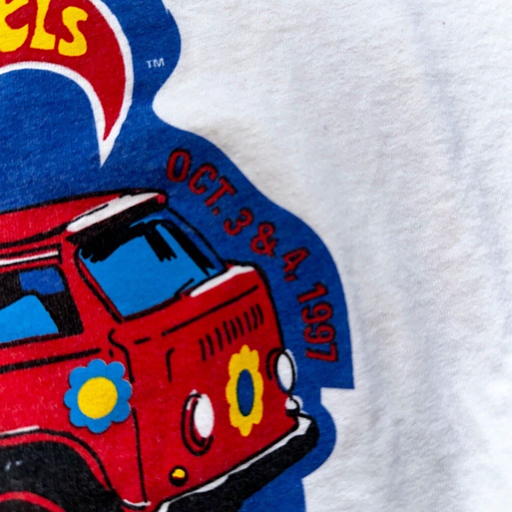 Vintage VINTAGE Pro Delta T-Shirt Beach Van Cruiser 3XL White Short Sleeve Crew Neck Mens 90s Vintage 70s 80s 90s Concert Collectors Size US XXL / EU 58 / 5 - 3 Thumbnail