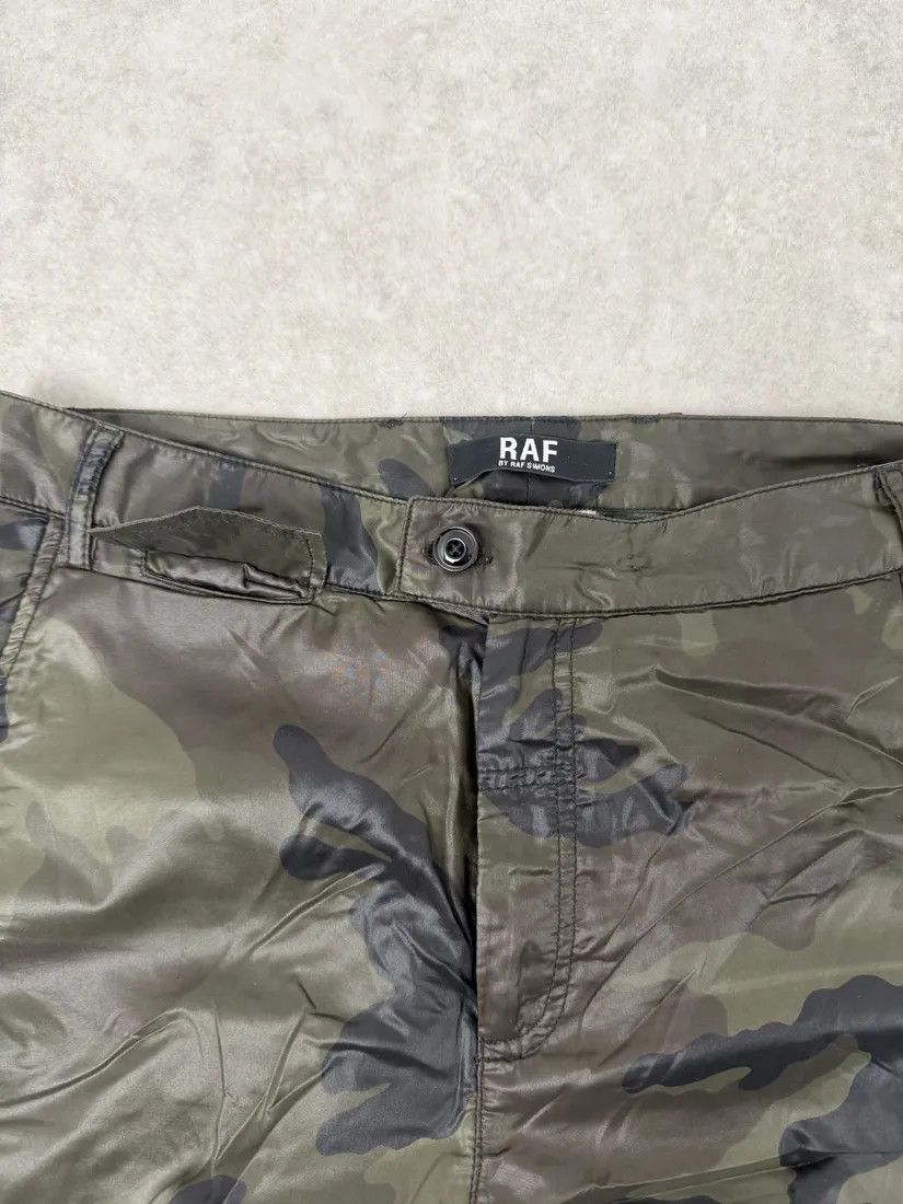 Raf Simons Raf Simons Military Green Camo Cargo Pants Size US 30 / EU 46 - 9 Thumbnail