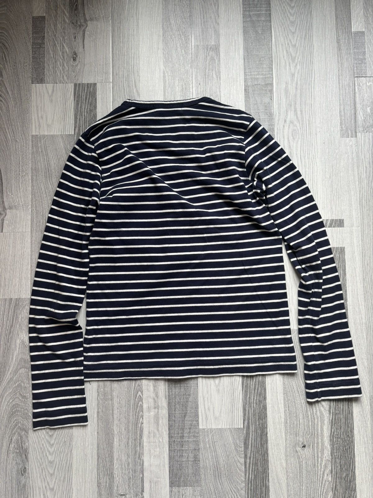 Comme des Garcons Comme des Garçons Edited Stripe Sweatshirt Shirt Size L / US 10 / IT 46 - 2 Thumbnail