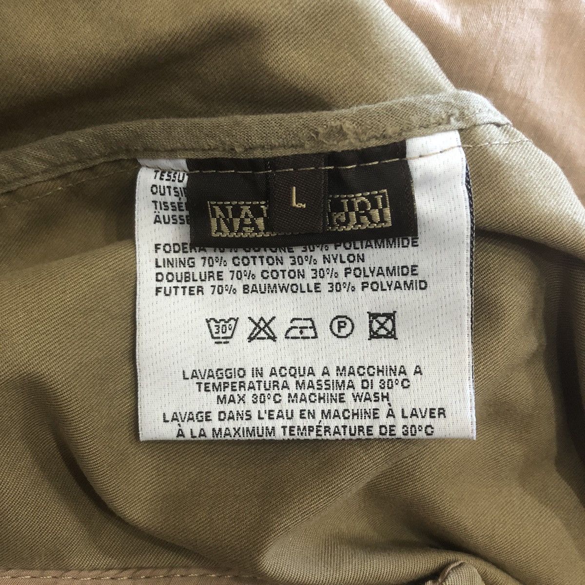 Napapijri × Vintage Napajiri Goegraphic Fullzipp Jacket Size US L / EU 52-54 / 3 - 9 Thumbnail