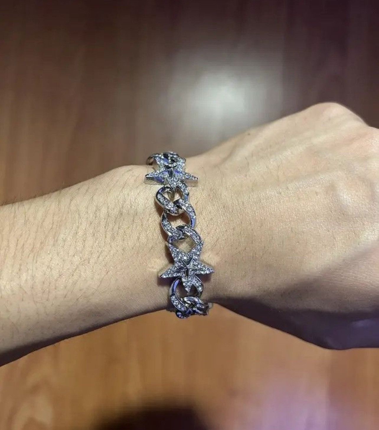 Japanese Brand Crystal Star Bracelet Size ONE SIZE - 2 Thumbnail