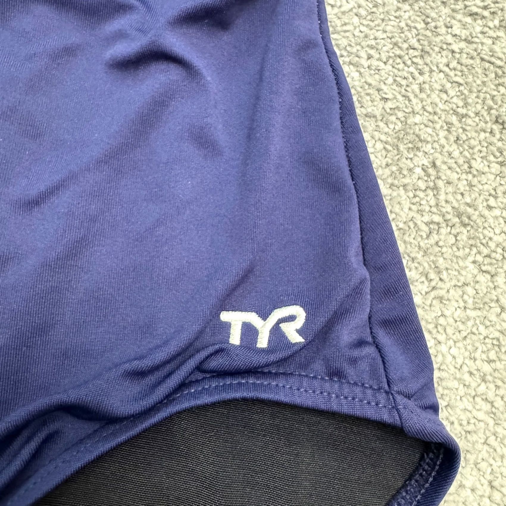 Vintage TYR One Piece Swimwear Womens 10 Blue Padded Tummy Control Beachwear Size ONE SIZE - 5 Thumbnail