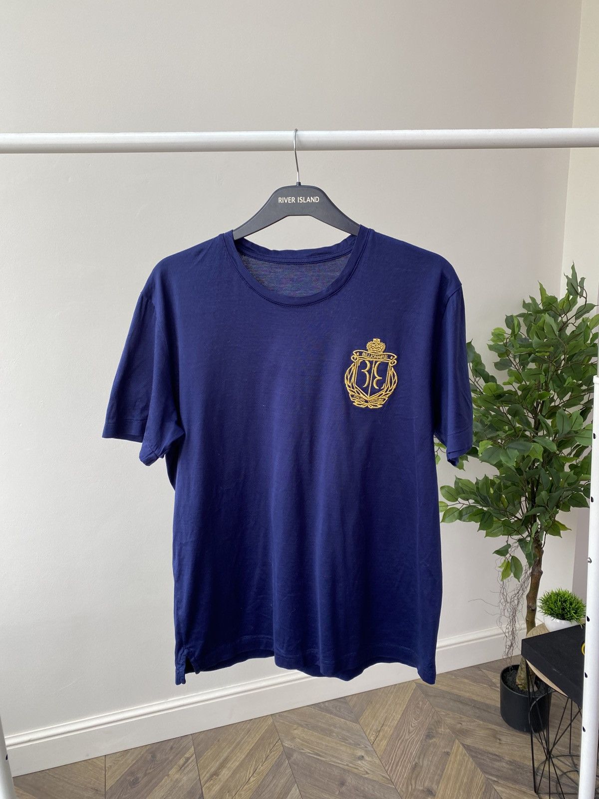 Billionaire Couture × Designer × Vintage Vintage Billionaire T-shirt Round Neck SS Crest Size US M / EU 48-50 / 2 - 2 Thumbnail