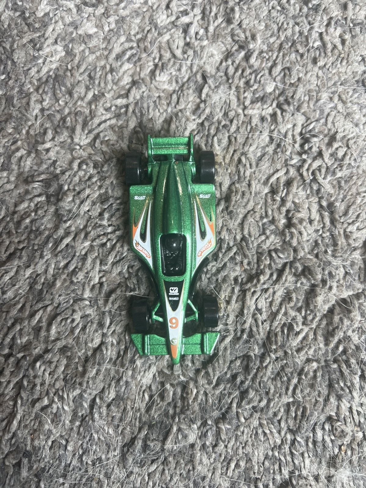 Vintage 1998 Mattel Hot Wheels GP-2009 Indy Formula 1 Race Car Size ONE SIZE - 2 Thumbnail