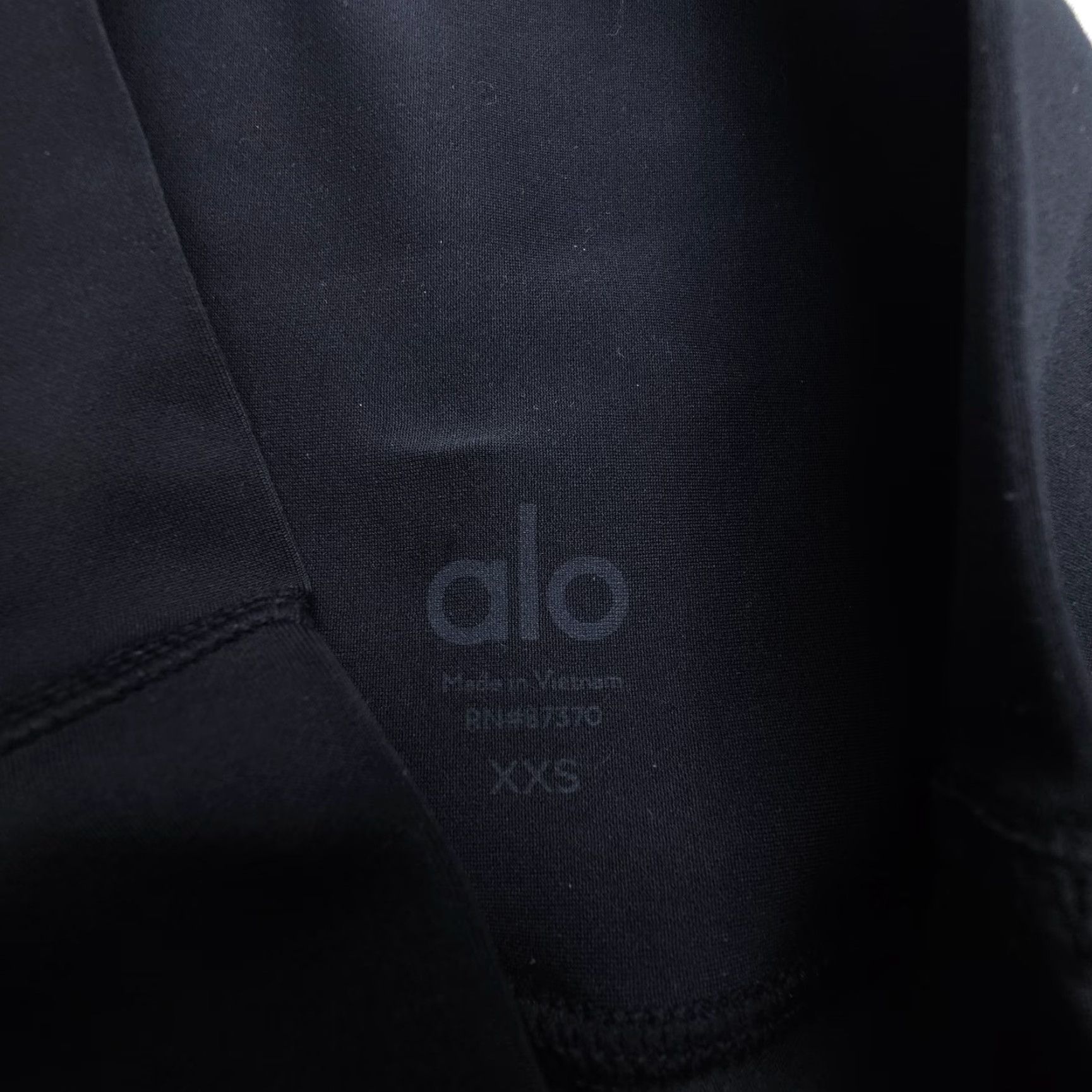 Alo Alo Yoga Leggings 7/8 High Waist Airlift Black Womens 2XS Compression Gym Stretch Size 24" / US 00 / IT 34 - 7 Thumbnail