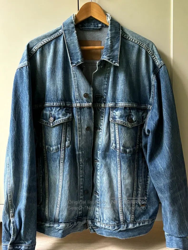 Balenciaga Balenciaga Classic denim jacket Size XXS / US 00 / IT 34 - 1 Thumbnail