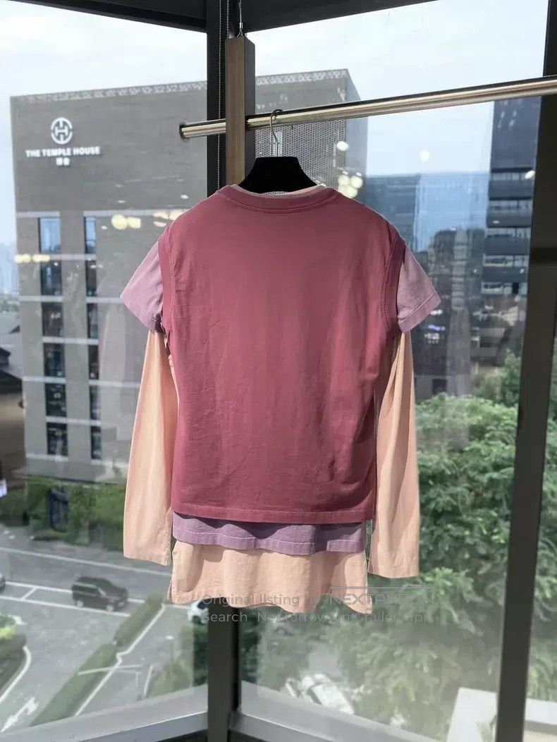 Miu Miu Miu Miu Size XS Purple and pink three-piece sweater Size XS / US 0-2 / IT 36-38 - 2 Thumbnail
