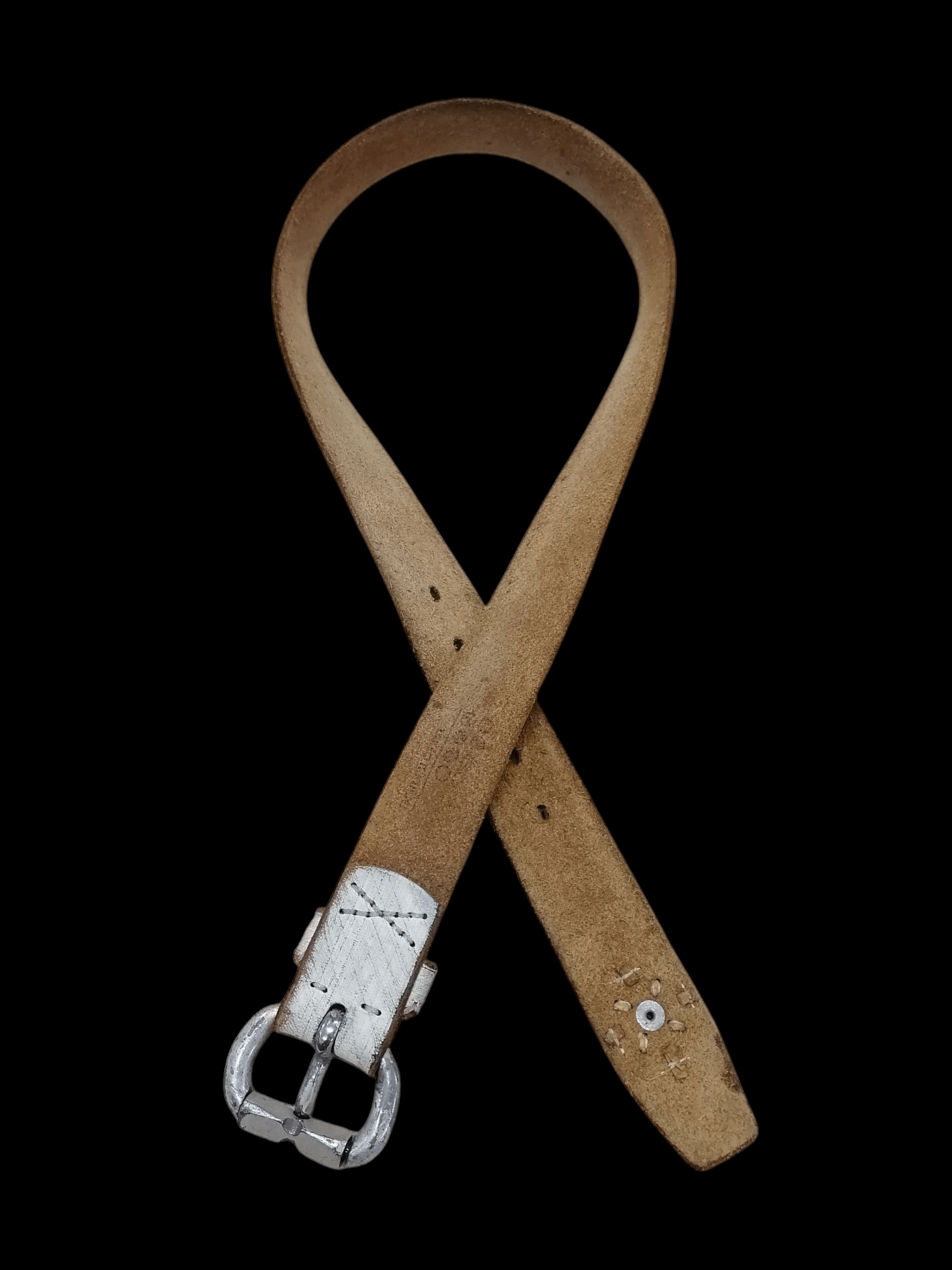 Genuine Leather × Japanese Brand × Takeo Kikuchi Takeo Kikuchi Distressed Design Pure Leather Belts Size ONE SIZE - 7 Thumbnail