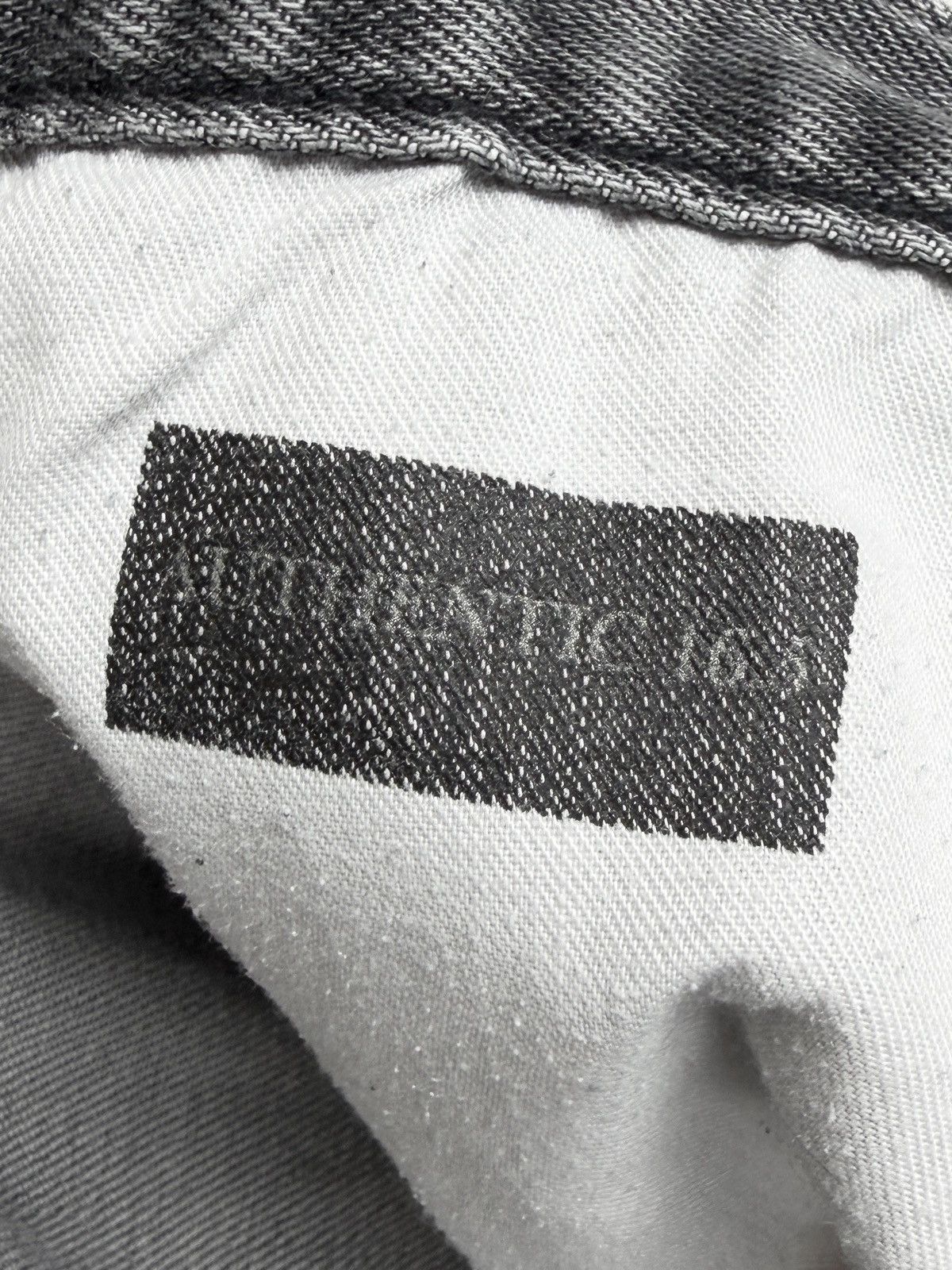 Dior Dior Homme Faded Gray Side Stripe Denim Jeans Whiskered Size US 33 - 11 Thumbnail